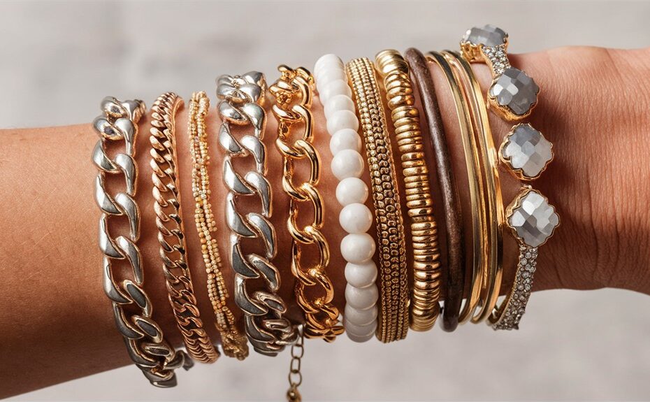 bracelet stacking styling guide