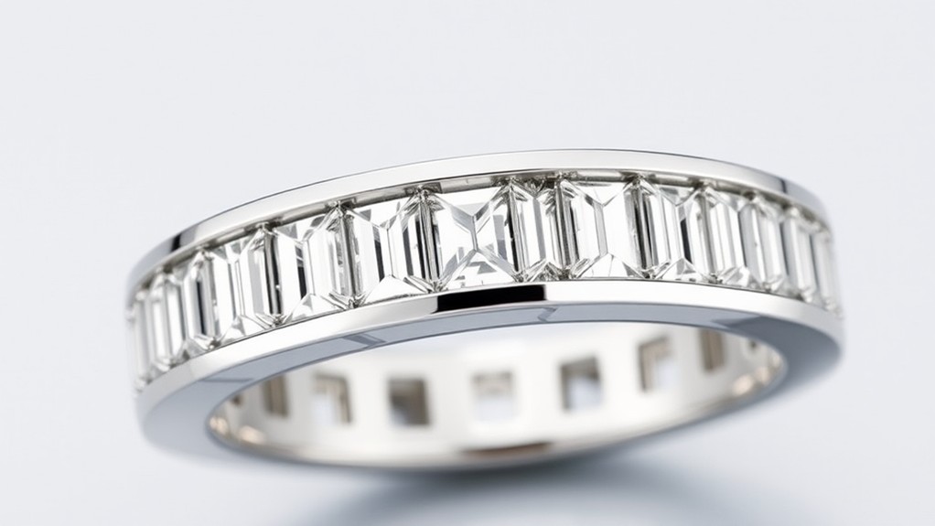 contemporary eternity ring styles