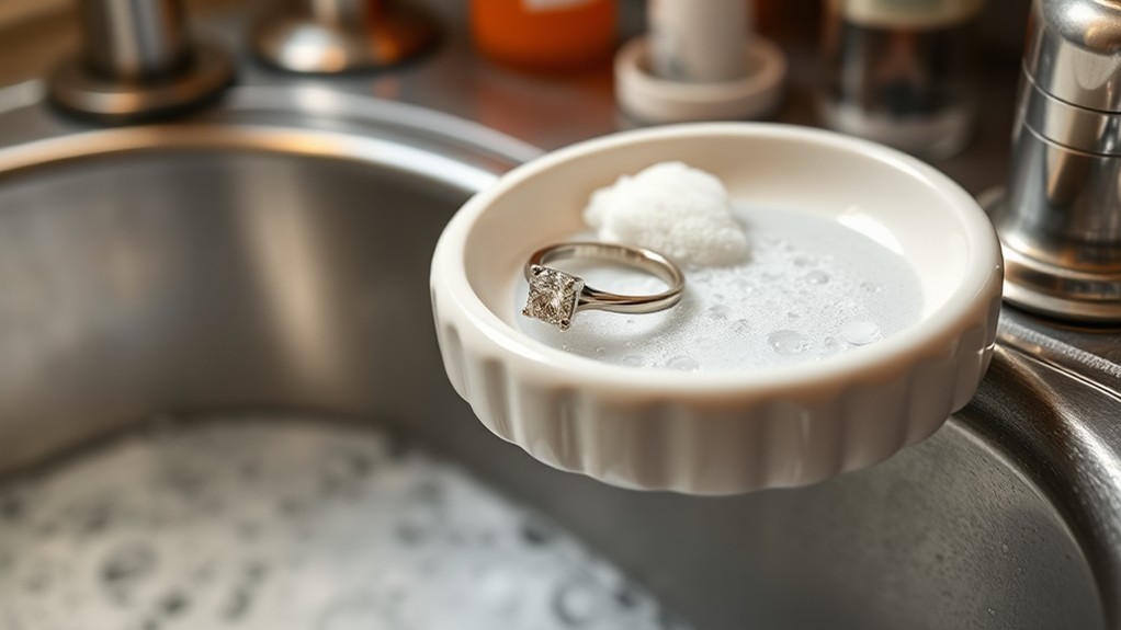 engagement rings kitchen safety