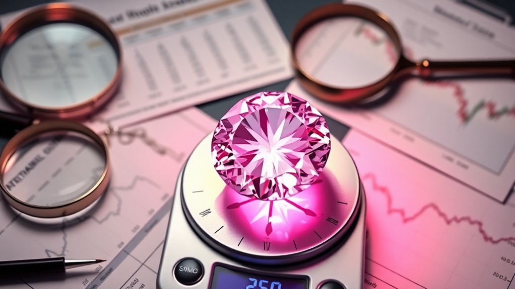 pink diamond price influencers