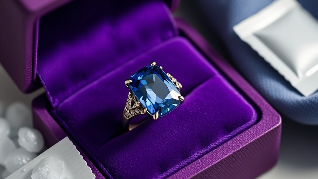 proper tanzanite jewelry care